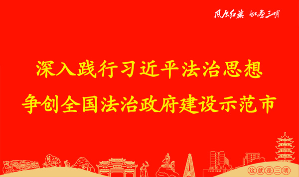 深入践行习近平法治思想 争创全国法治政府建设示范市